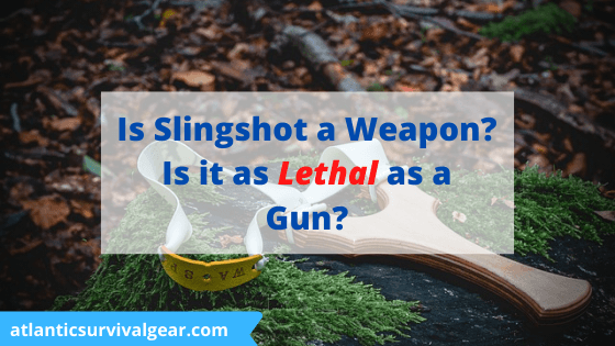 Is slingshot a weapon