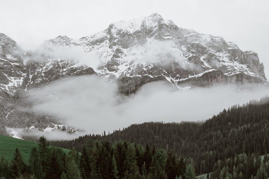 Wilderness Weather Survival Tips - Battle the Elements, clouds over a mountain